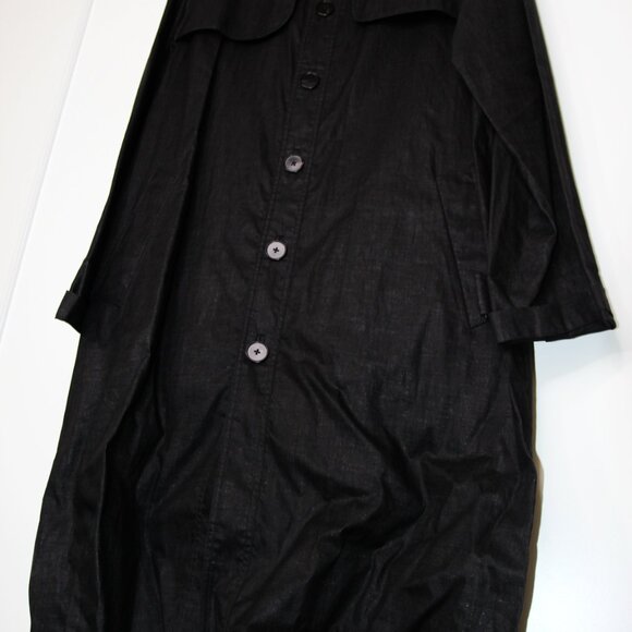 SS16 MAISON MARTIN MARGIELA LINEN TRENCH COAT 52 - Picture 5 of 12